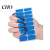 Nail Art Decal Glitter Polish Strips with File Easy Apply Remove Self Adhesive Women Strip Full Sticker Home Manicure DIY Decoration Wrap