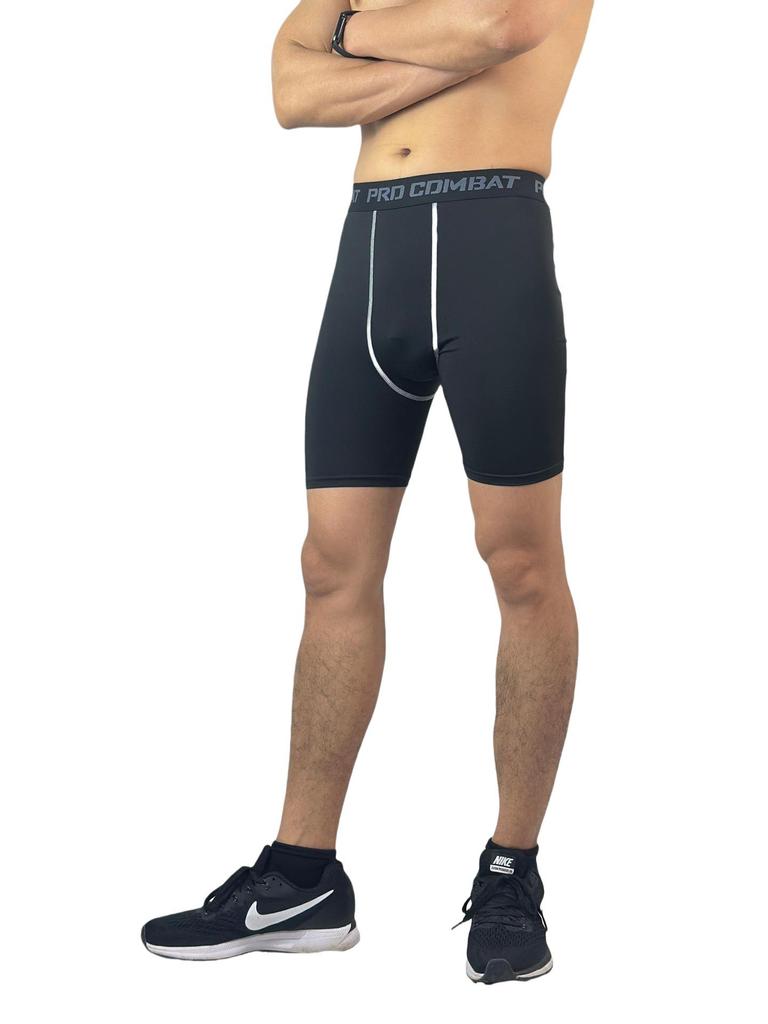 Men's Quick-Dry High-Elastic Basketball Tights: Breathable Base Layer for Running & Fitness