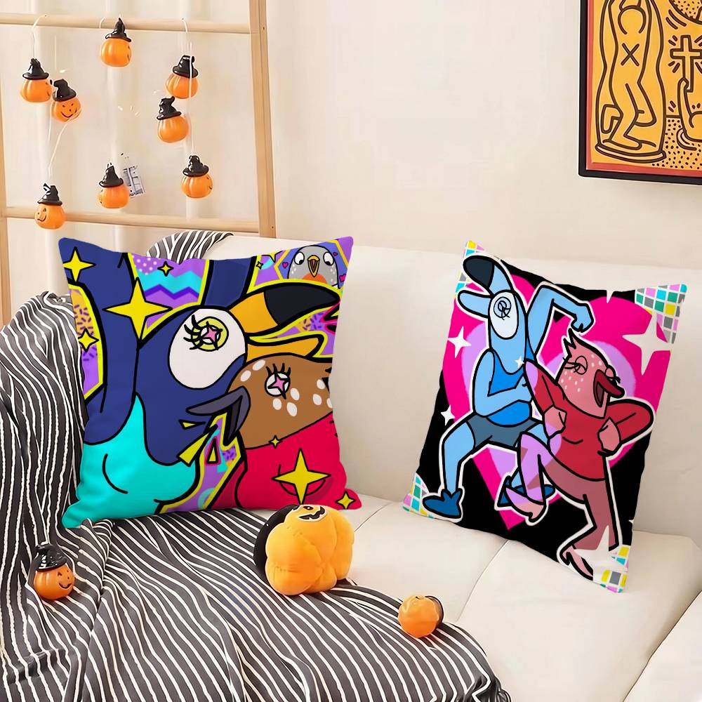 Tuca and Bertie Pillow Case Cushion Cover Throw Pillow Case For Car Sofa