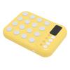 Handheld Game for Kids Electronic Brain Teasers Puzzle Memory Game for Kids Concentration Training Yellow