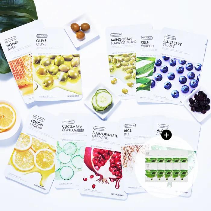 [10+10] The Face Shop’s Remanufactured Mask Sheet