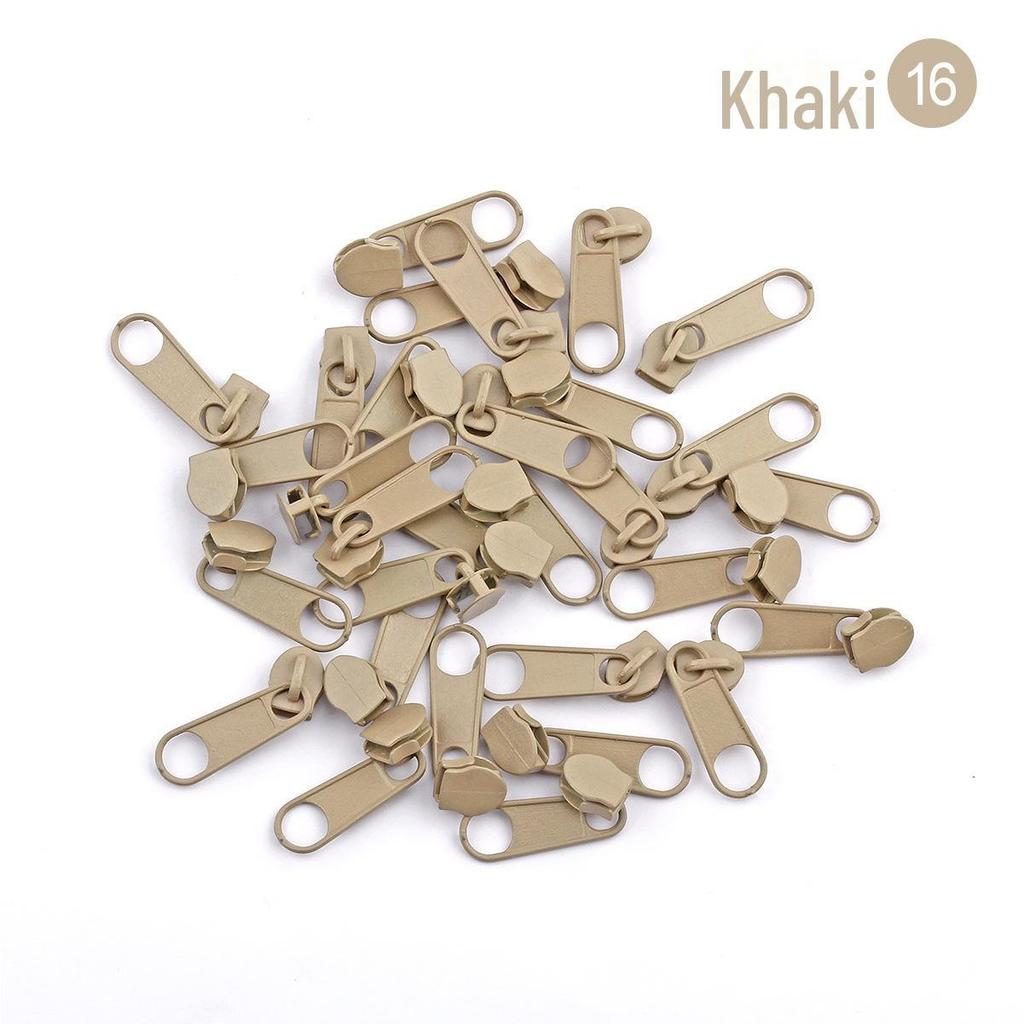Colorful No. 3 Metal Zipper Pulls for Textile and Clothing