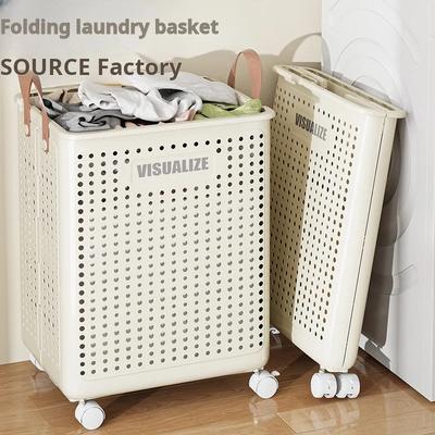 Folding Dirty Clothes Basket, Portable Multifunctional Storage Basket, Household Dirty Clothes Basket, Large Capacity Bathroom M