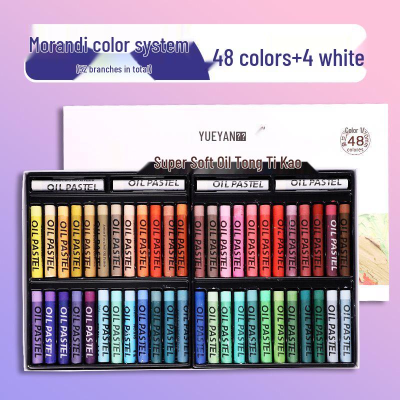 Super Soft Oil Pastel Set with Brush & Scraper Tools - Perfect Crayons for Kids' Birthday Gifts & DIY Projects
