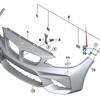 51118062167/51118062168 BMW F87 M2 Front Bumper Bracket