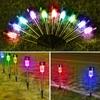 Solar Lighting Mini Outdoor Camping Light Waterproof Stainless Steel Courtyard Light Lawn Courtyard Garden Path Landscape Light