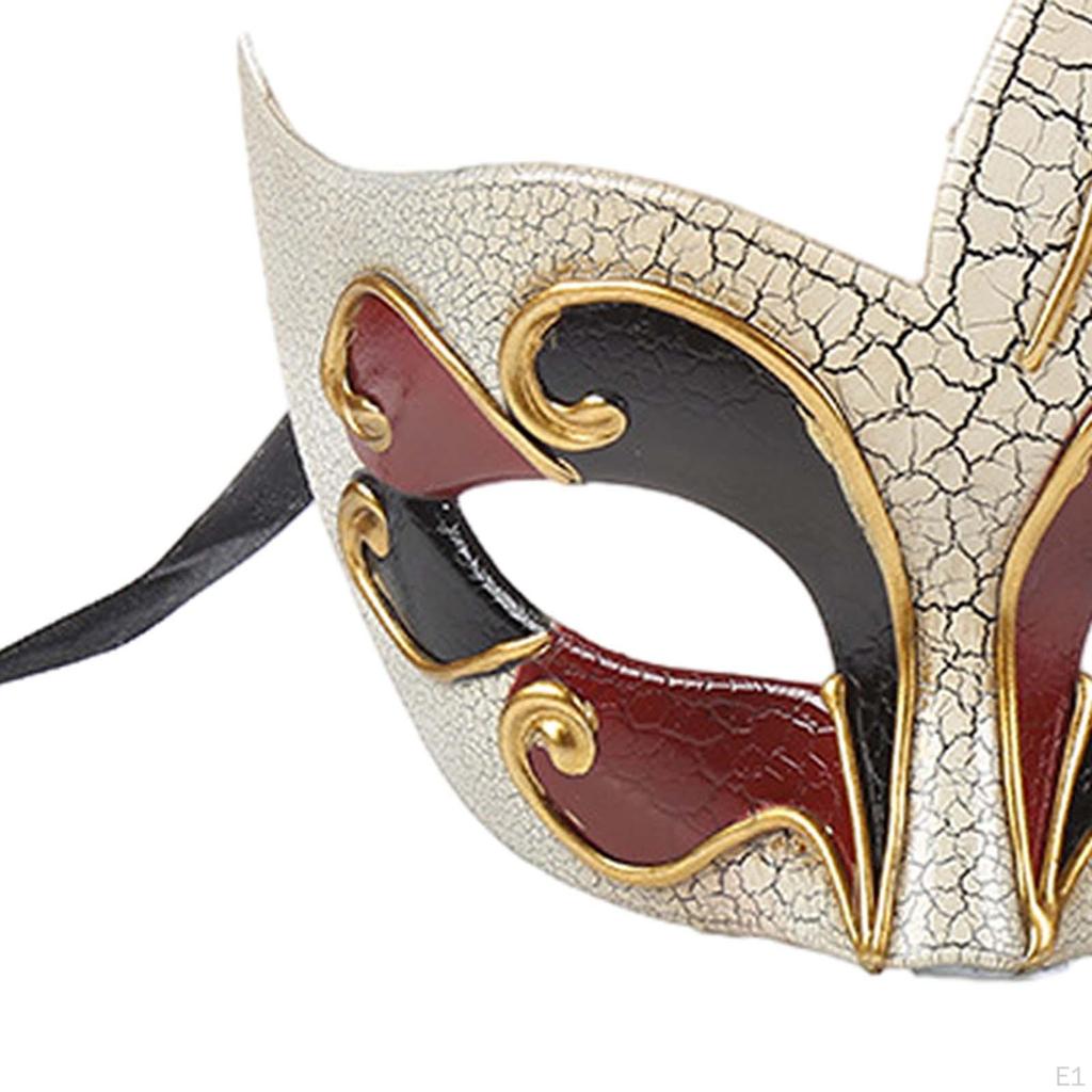 Flame Shape Mask Masquerade Dressing up with Straps Carnivals Nightclub Cosplay Halloween