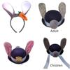 Glowing Headgear For Judy Cosplay Costume Perfect For Kids And Adults