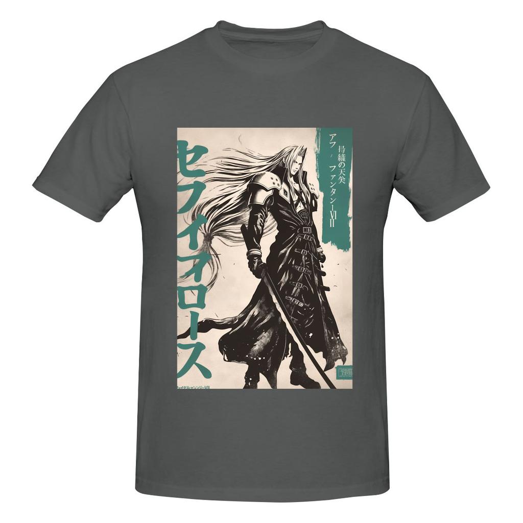 Vintage Sephiroth Duotone Not Easy To Deform Tshirt Casual And Relaxed Heat Transfer Shirt