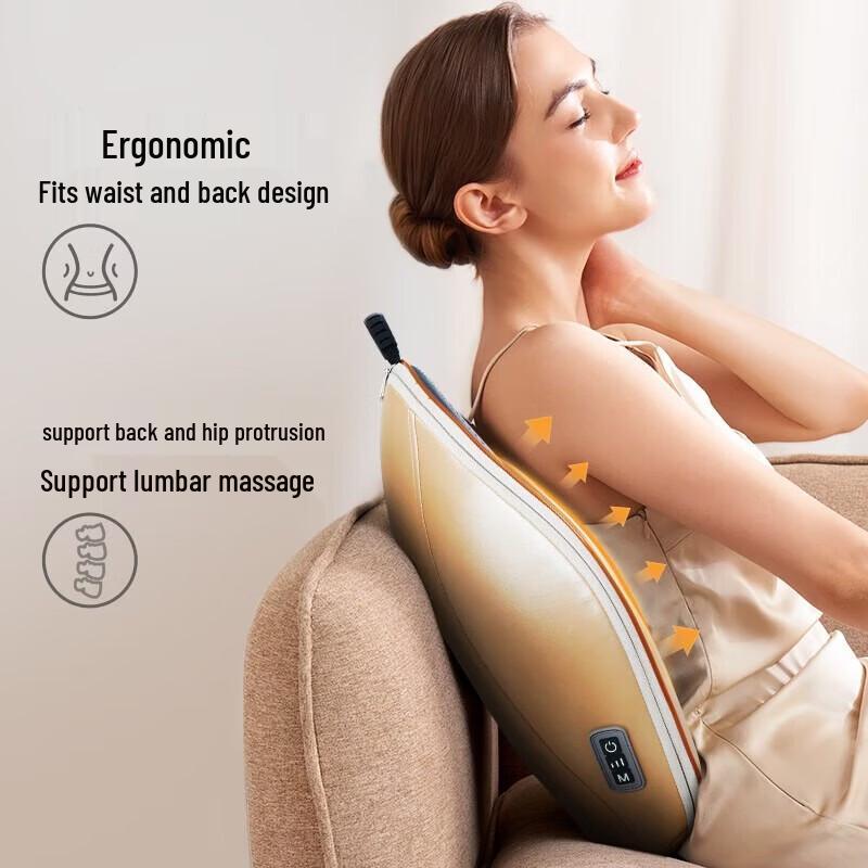 CLORIS Electric Neck and Back Massager Pillow CN plug (adapter included)