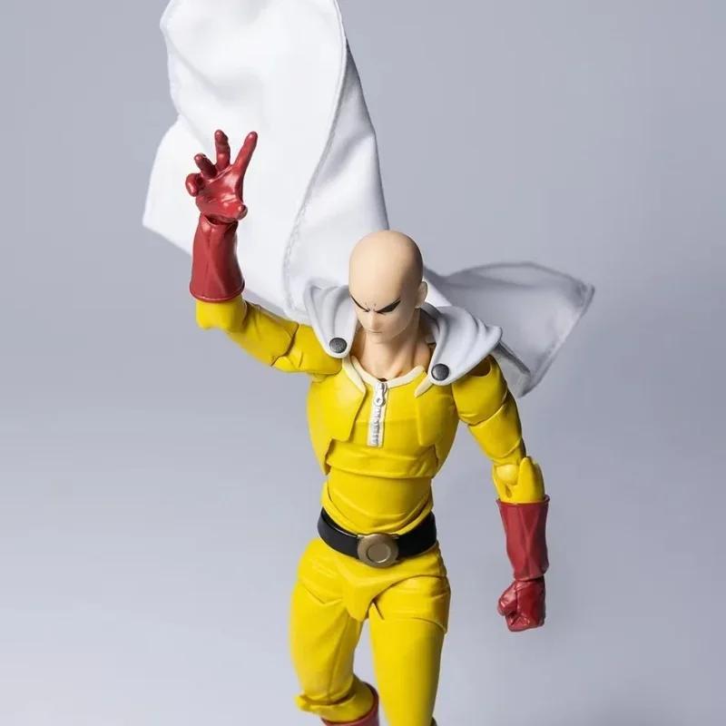 HOT Ko Genos Action Figure One Punch-man Anime Figurine Kaiyodom Revoltech Yamaguchi Joint Movable Model Statue Children Playthings Gifts