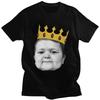 Custom Hasbulla Magomedov Crown Meme T Shirt ShortSleeve Cotton Tshirt Leisure Hasbulla Fighting Meme Tees Slim Fit Clothing