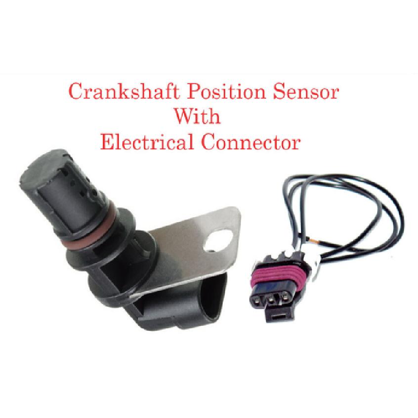 Crankshaft Position Sensor W/Connector Fits:OEM#12555566 GM Avanti Isuzu Saab