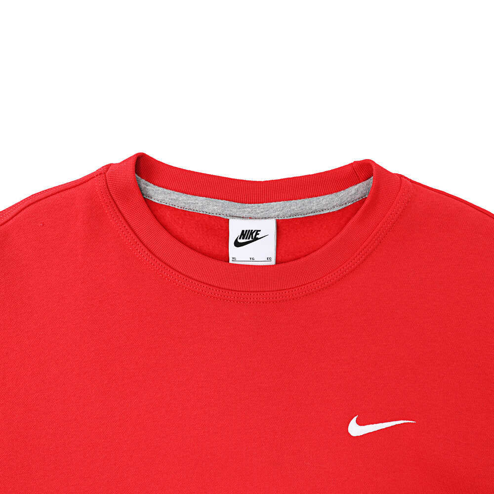 Nike Logo Embroidered Long Sleeve Fleece Warm Casual Cuffed Knit Pants Sweatshirt Set Unisex Sweatshirt Set DX0796-010+623459-657