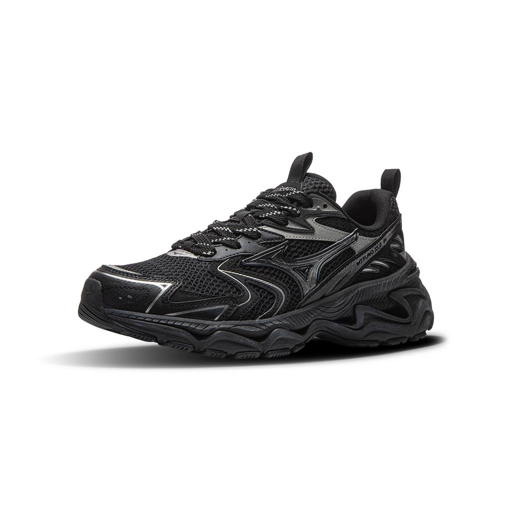 Mizuno Chunky Sneakers Unisex Low Top Black/Dark Silver D1GH260901