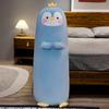 Cartoon 70~120cm Duck Long Pillow Stuffed Soft Animal Chick Penguin Dinosaur Bolster Plushie Sleeping Leg Support Birthday Gift