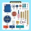 Large Particle Electric Gear Building Blocks - Educational Construction Toys for Children's Cognitive Development Age 3+