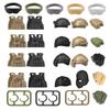 10PCS/LOT MOC Military Building Blocks Soldiers Figure Vest Helmet Belt Mask Earphone Bricks Army Accessories Toys J021