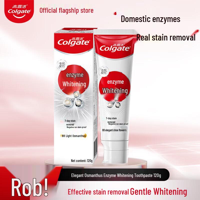 

Colgate Enzyme & Baking Soda Whitening Toothpaste, 120g