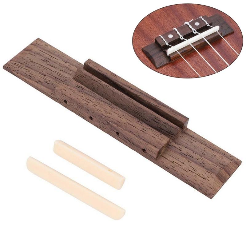 Durability Ukulele Saddles And Nut Set Professional Ukulele Accessory Repair Production Materials Accessories