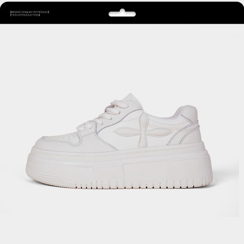

Fabu Street Avenue! In the autumn of 2025, the new platform-soled little white shoes Korean version of versatile casual leather board shoes are women 35