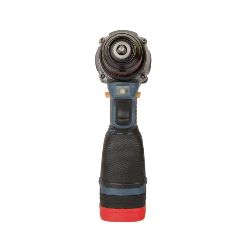 Adjustable Two-Speed Brushless Electric Screwdriver and Drill with Rechargeable Lithium Battery for Household Use