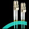SAMZHE Cabo de Patch Cord de Fibra Óptica Duplex Multimodo OM3 LC-LC