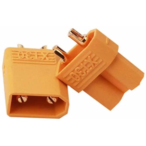 JUTOSU XT30 Connectors, Male & Female Plugs for XT30 RC Bullet LiPo Battery, 10 Pairs