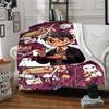 1pc Harry Potter Blanket Lightweight Flannel Throw For Sofa, Bed, Travel, Livingroom, Office, Couch, Chair, And Bed