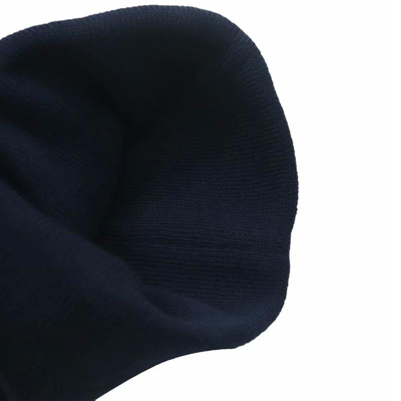 Paris Chelsea Arsenal Real Madrid Juventus Strickmütze mit Bommel - Gesticktes Ball-Logo, Quasten und Winterwärme für Fans