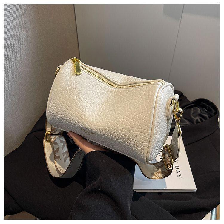 Ielgy Summer Commuter One-Shoulder Underarm Bag All-Match Broadband Cross-Body Pillow Bag