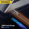 Essager Cabo Tipo C para Tipo C 100W PD Carregamento Rápido USB C para USB C Cabo Carregador C para C Fio Para MacBook iPad Xiaomi Realme POCO