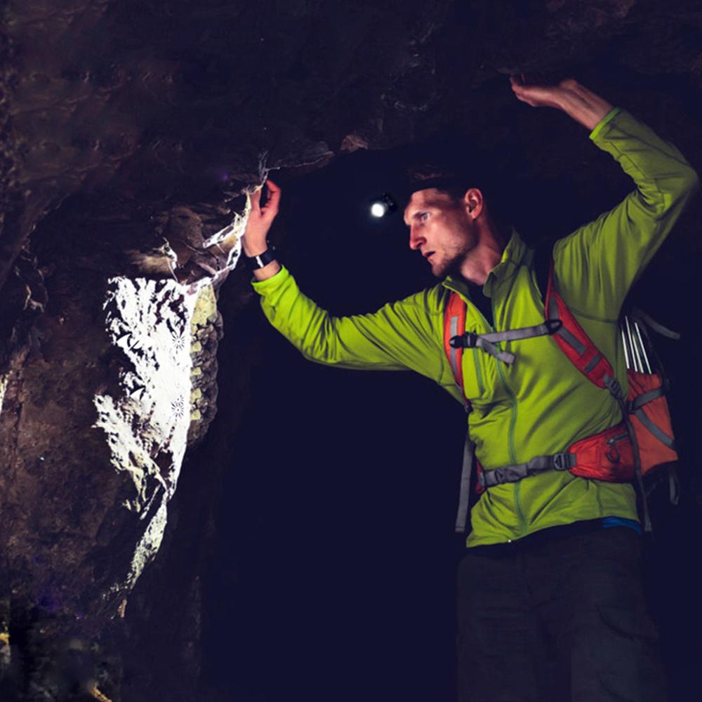 Five-Head LED USB Rechargeable Headlamp Super Bright Portable Head Flashlight Working Light Head-Mounted Fishing Camping Lantern