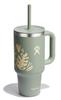 All Around Travel Tumbler, 32oz (946ml), Botanical Bliss Agave, Insulated, Straw, Handle (Official Japanese Product)