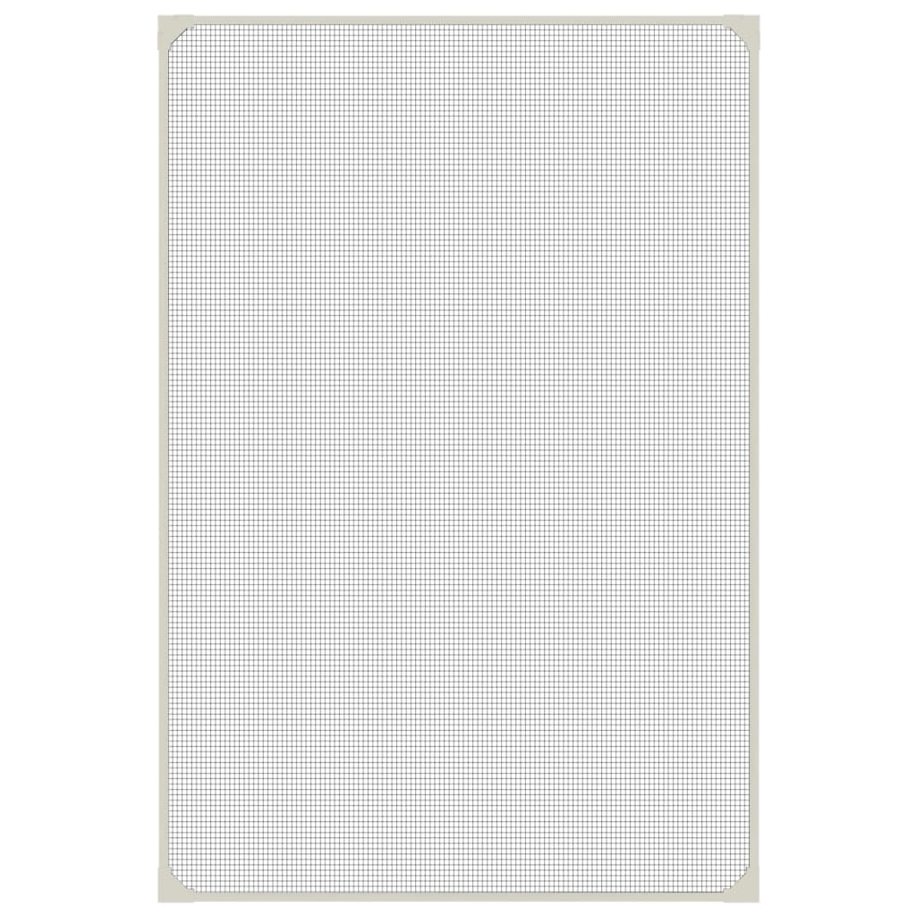 Magnetic Insect Screen for Windows White 80 X 120 Cm