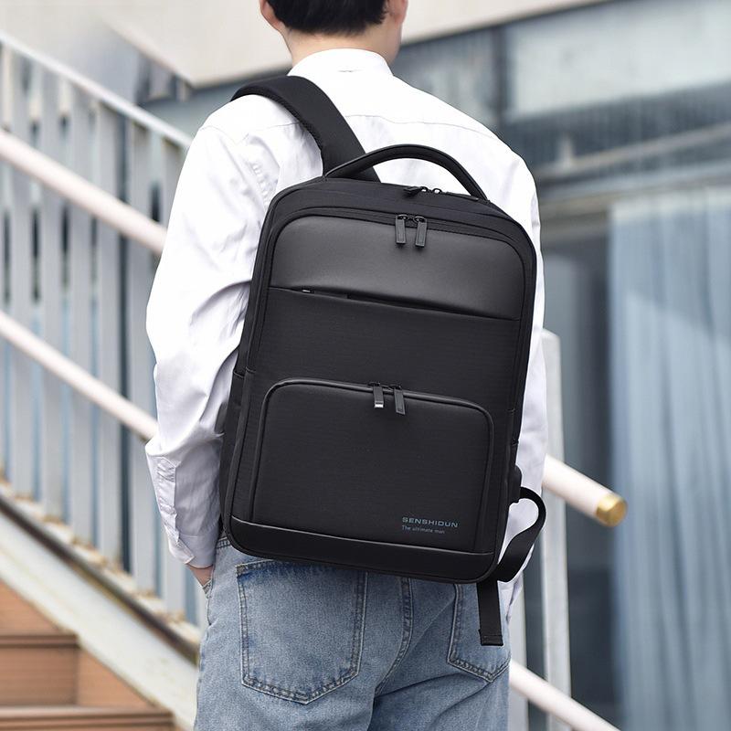 Hochwertiger wasserdichter Reiserucksack für Business-Männer – Großes Fassungsvermögen, modisch und pendlerfreundlich
