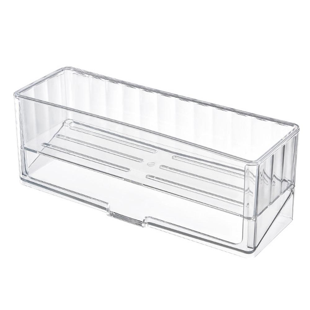 Detachable Partition Self-Draining Kitchen Sink Organizer Quick Dry Shower Storage Holder  Shampoo