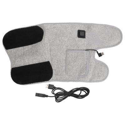 Heated Calf Brace Wrap Large Area USB Powered Portable Electric Calf Heating Pad for Improving Calf