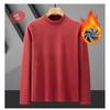 Mens Thick Fleece Sweatshirt Stand Collar Long Sleeve Casual Warm Top