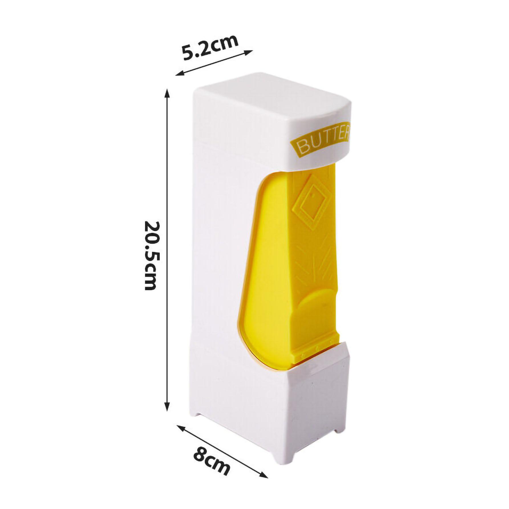 

Cheese Slicer Butter Cutter One-Button Dispenser For Cutting Butter Kitchen Utensils Free Shipping Food Grade Cheese Cutter жёлтый