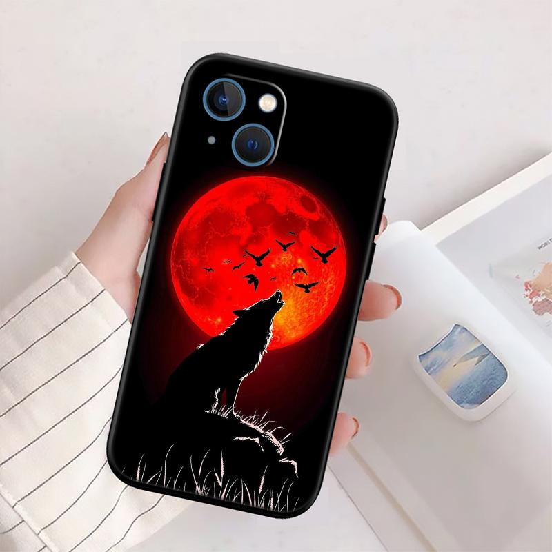 Animal Wolf Phone Case for Samsung Galaxy S20 S21 S22 Ultra FE + Plus A21S A22 A24 A25 A26 A30 A30S A31