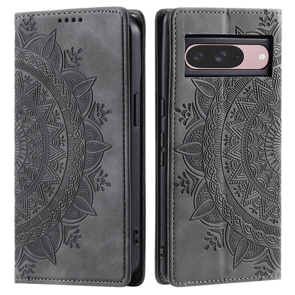 Style-010 For Google Pixel 10 Pro/10/9 Pro/9 Case Magnetic Closing Leather Phone Cover Pattern Imprinted