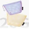 Tragbare Einfache Lippenstift Kosmetik Aufbewahrungstasche Netzdesign Toilettenartikel Tasche Badezimmer Organizer Für Kosmetik Toilettenartikel Hautpflege