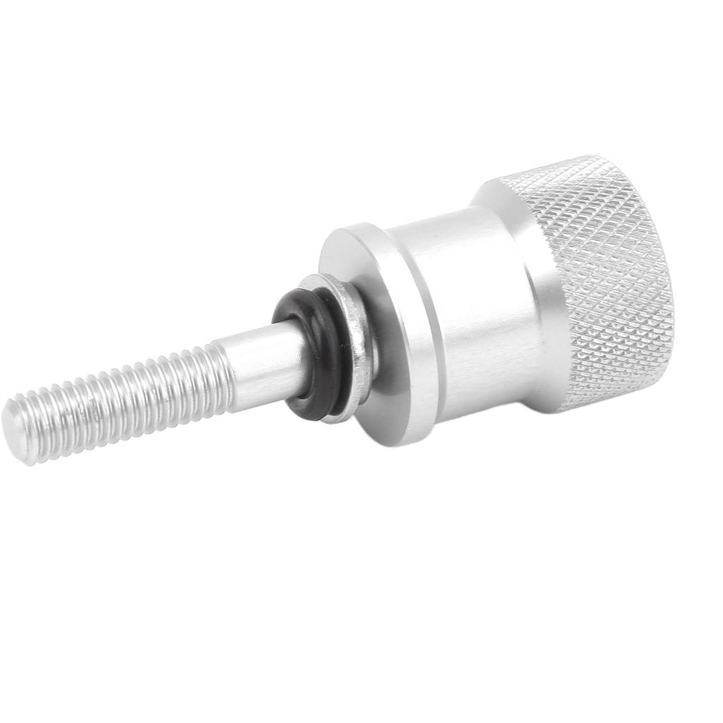 Motorcycle Rear Seat Bolt Secure Aluminum Alloy High Strength Quick Release Seat Screw for R Nine T Silver