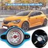 Universal Thermostatic Radiator Cap Water Tank Cover Leakproof W Temperature Gauge