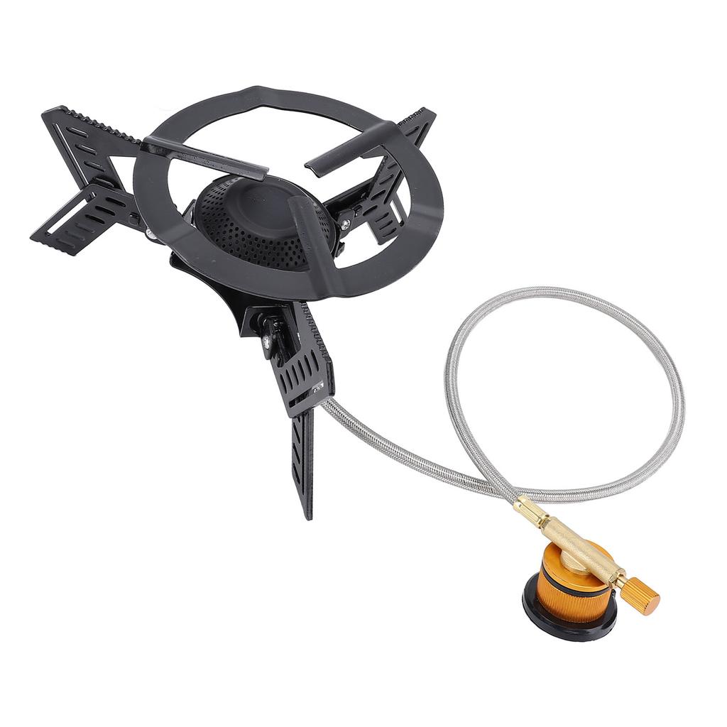 Camping Stove Portable Split Foldable Cassette Stove with Quick Ignition System for Outdoor