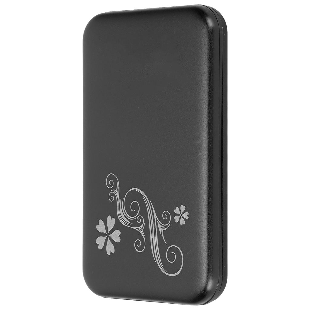 Hard Drive Enclosure 2.5in USB3.0 Support 3TB 5Gbps Transmission Aluminium Alloy Plug and Play HDD Enclosure Black