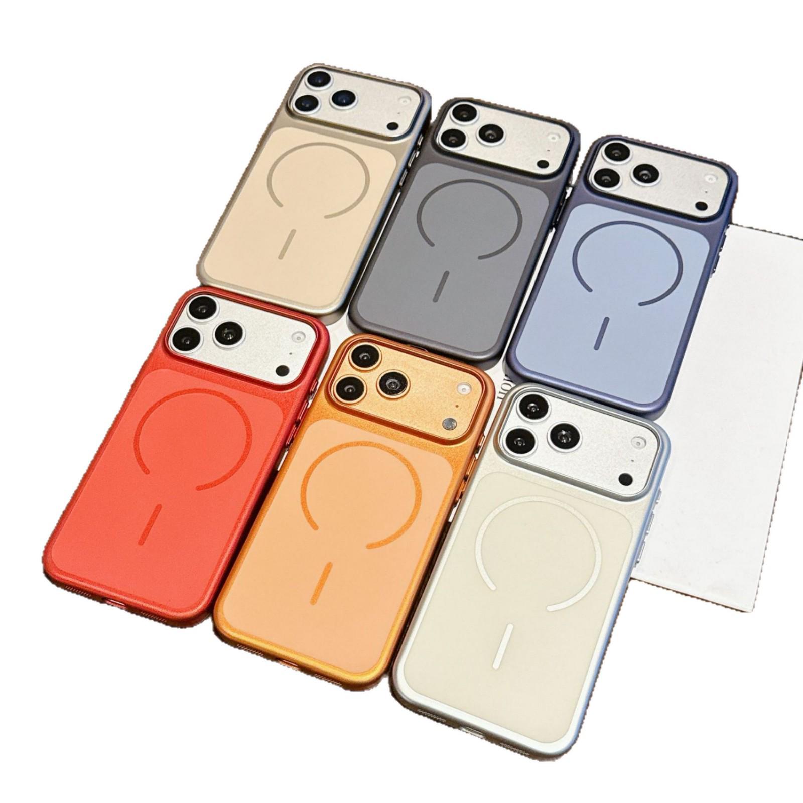 

Apple iPhone 17 Pro Max Soft Magnetic Dustproof Case - Skin Feel Protective Cover for iPhone 16/15 13 Pro