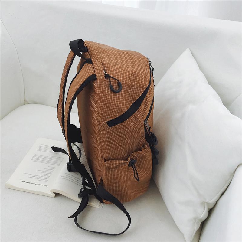 Lightweight Ripstop Outdoor Backpack Multi Pocket Adjustable Strap Casual Daypack for Hiking Travel and Daily Commute