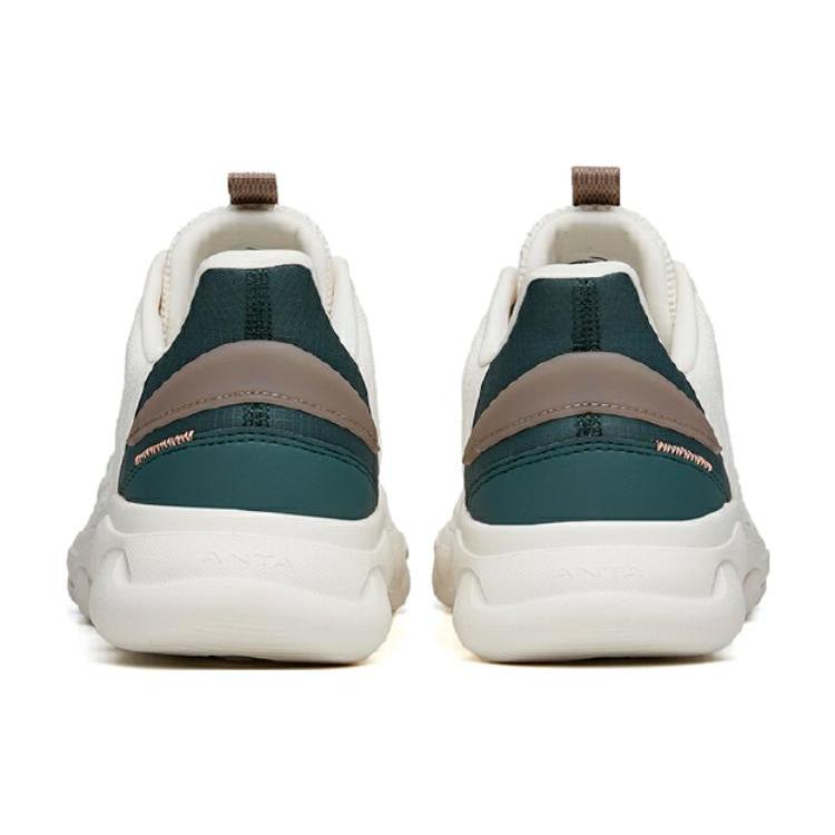 Anta Comfortable Low top Running Shoes Men's White Green 112145530R-3